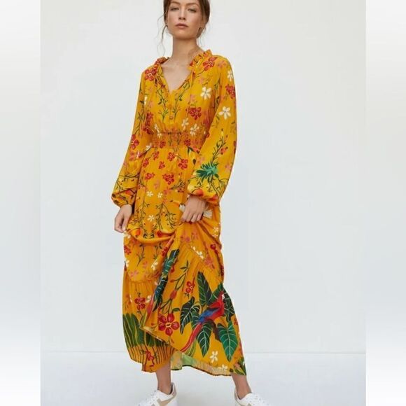 Anthropologie Dresses & Skirts - Farm Rio Cristy maxi dress HARD TO FIND